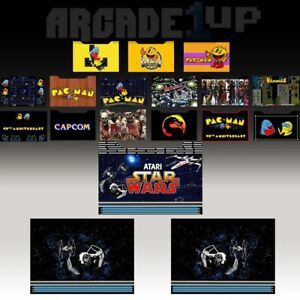 Star Wars Arcade 1up Cabinet Riser Graphics Decals Stickers