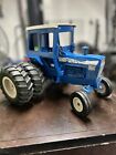 VINTAGE ORIGINAL ERTL 1/12 SCALE FORD 9600 with 3pt HITCH DUALS FARM TOY TRACTOR