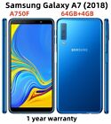 Samsung Galaxy A7 (2018) A750F 64GB+4GB Dual Sim Unlocked SmartPhone New Sealed