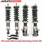 ADLERSPEED Coilovers for 95-99 Nissan 200SX B14 18 Level Adj.Height Shock Struts (For: Nissan 200SX)