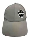 Innova Disc Golf W Rubber Patch Est 1983 Gray Hat Cap with Hook Loop EUC