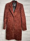 Limited Edition Scully Wah Maker Western Flocked Chenille Frock Coat Sz 16