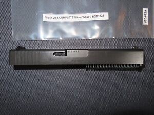 Glock 20 Gen 3 Factory OEM COMPLETE Slide Assembly 10mm Stock Upper - NEW