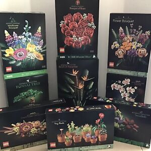 Lego Botanical Complete Collection 10289 10311 10281 10280 10309 10313 10314 ++