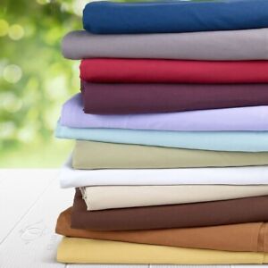 100% Egyptian Cotton Bed Sheet | 800 Thread Count, 19-24 Inch DeepPocket Bedding