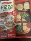 Melissa & Doug Wooden and Felt Pizza Play Set 41 Pieces Factory Sealed Brand New
