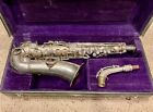 Conn New Wonder Alto Sax Saxophone, 1923 Silver with Gold Bell, VERY NICE!