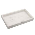 Natural Marble Tray for Desktop/Kitchen/Vanity/Bathroom, Stone Organizer Tray