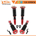 Coilovers Struts For 2009-14 Acura TL Shocks Red Absorber Suspension Spring Kit (For: 2009 Acura TL Base 3.5L)
