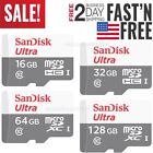 SanDisk Micro SD Card 16GB 32GB 64GB 128GB TF Class 10 for Smartphones Tablets