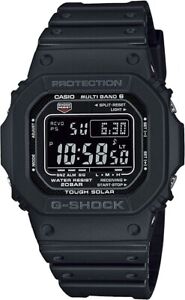 Casio G-Shock GWM5610U-1B Tough Solar Multiband 6 Digital Black Out Watch