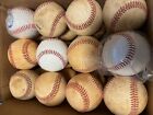 24 Used Baseballs Assorted Brands Includes 3 Brand New Baseballs SEE BONUS INFO