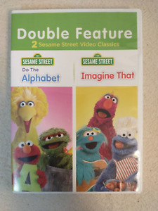 Sesame Street Double Feature DVD Do The Alphabet Imagine That Educational 1999