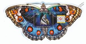 Singapore BUTTERFLIES Insects MNH Stamp Sheet #617 (2015 Niger)