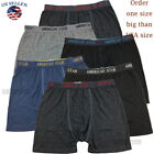 NEW 3 Mens Boxer Briefs Trunks Shorts Underwear Cotton Stretch Size S-2XL (2)