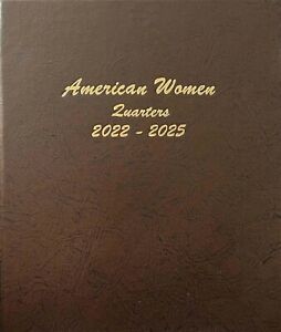 Dansco Coin Album 7141 Women's Quarter 2022-2024 PD Mint  Book  25 cent  NEW