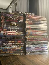 LOT OF 45 Brand New DVD ASSORTED MOVIES Some Rare OOP RANDOM MIXED LOT PG-R