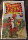 Winnie the Pooh - Sing a Song with Tigger VHS 2000 Clamshell