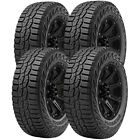 (QTY 4) 37x13.50R22LT Hankook Dynapro XT RC10 128R Load Range F Black Wall Tires
