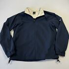 Nike Golf Men’s Windbreaker Jacket Long Sleeve Clima-Fit Full Zip Blue Sz S
