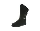 Women's Black Bearpaw Jenna 10 Inch Suede Boots Size 8