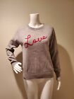 NWT Magaschoni Love Cashmere Sweater Gray S