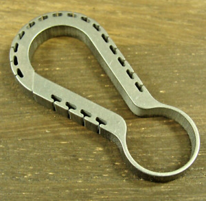 Limited Edition EDC Titanium Key ring holder snap hook Carabiner Ti113