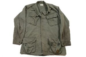 US Vietnam OG 107 Slant Pocket Jungle Jacket Shirt Ripstop Poplin Uniform