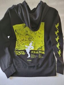 My Chemical Romance The Black Parade Hoodie Double Sided Med Green & Black