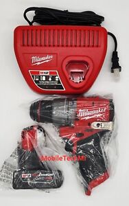 Milwaukee M12 Hammer Drill Driver 3404-20 + 4.0Ah Battery Charger Kit NEW GEN 3