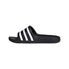 adidas Adilette Aqua Slides Water Shoe, Core Black/White/Core Black, 11 US