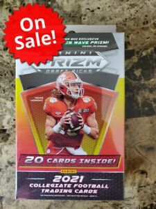 2021 Panini Prizm NFL Draft Picks Football Hanger Box (20 Cards Per Box)