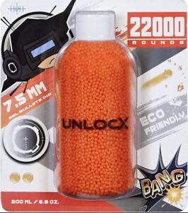 Unlocx Gel Ball Blaster Refill Ammo - 7.5Mm Water Bead Gel Balls