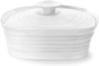 Portmeirion Sophie Conran White Covered Butter Dish