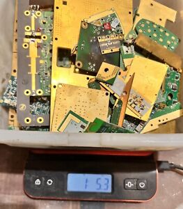 Gold Plated Circuit Boards Some Double Sided Gold Recovery 1.5lbs
