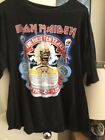 Vintage Iron Maiden T Shirt Mens XL The First Ten Years 1980-1990 Up The Irons