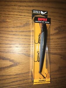 Rapala Scatter Rap Husky 13 ==1 SILVER COLORED FISHING LURES