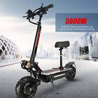 60v 5600w Electric Scooter Adult Dual Motor 11inch Off Road Tires Fast SpeedgBzW