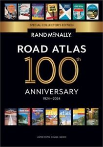 Rand McNally 2024 Road Atlas - 100th Anniversary Collector’s Edition by Rand...