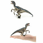 Jurassic Dinosaur Realistic Model Velociraptor Raptor PVC Figure Kids Dino Toy