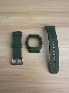 Casio G Shock 5600 Bezel And Band Olive Green
