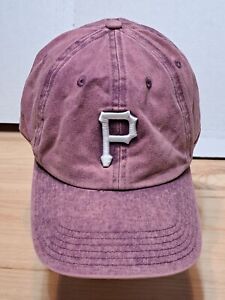 New ListingPittsburgh Pirates Womens Hat Cap Strapback Adjustable '47 Pink Grey Highlights
