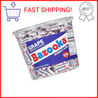 Bazooka Bubble Gum 225 Count Individually Wrapped Chewing Gum - Grape Flavor