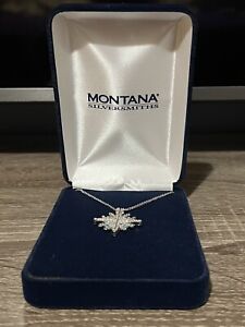 Montana Silversmiths Convertible 2-In-1 Magnetic Horseshoe Snowflake Necklace