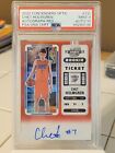 New Listing2022 Contenders Optic Red Rookie Ticket Auto Chet Holmgren 7/99 PSA 9/10 Jersey#