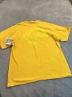 47 Brand Vintage Tubular T-Shirt Mens S Los Angeles Rams NFL Football Yellow NWT