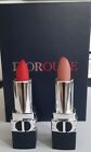 Dior Rouge Dior Mini Lipstick Set Red 999 Velvet 100 Nude New