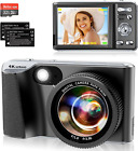 New Listing4K Digital Camera for Photography Auto-Focus 4K Camera with 3.0 Inch Screen 18X