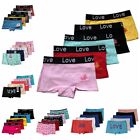 LOT NEW 5 Boyshorts Panties Cotton Underwear Womens Ladies Girls Size M L XL #3