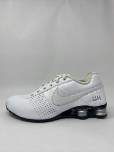Nike Men’s  Shox Deliver Running Shoe White/White Size 10M US